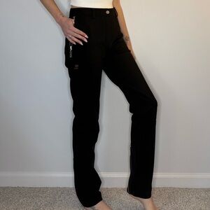 LOUIS VUITTON Ankle Zip Stretch Pants